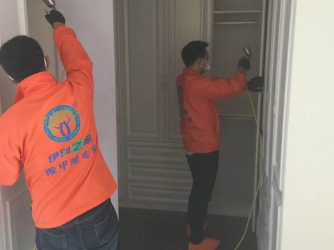 红树湾220平除甲醛施工现场