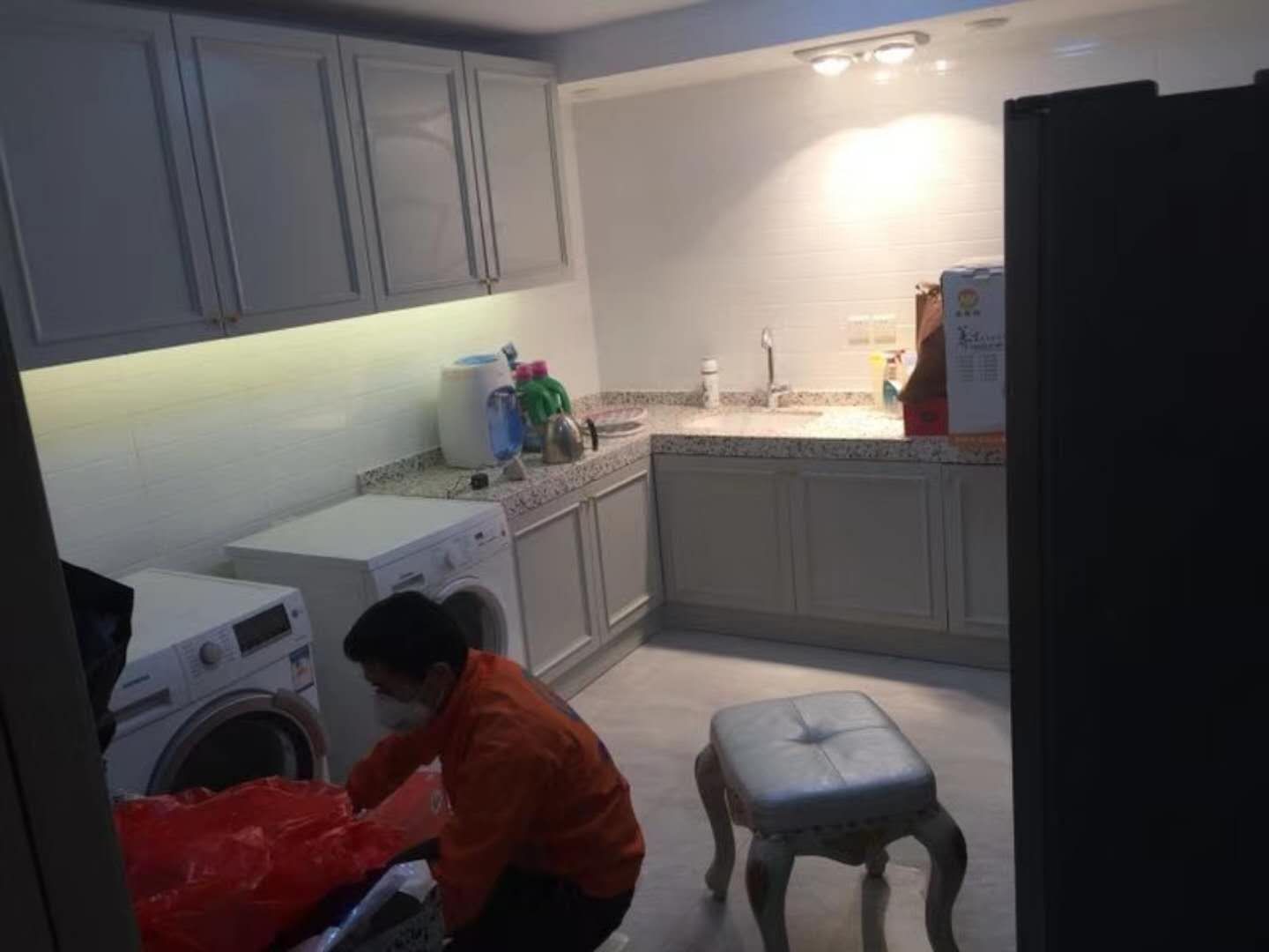 华发别墅家庭除甲醛施工现场 5