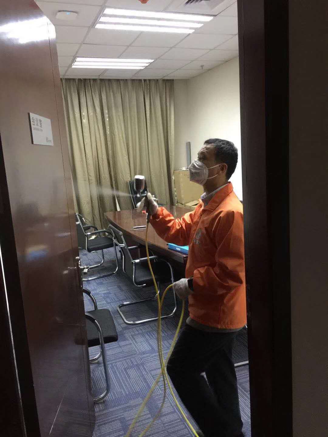 ISC首座办公室除甲醛施工现场 2